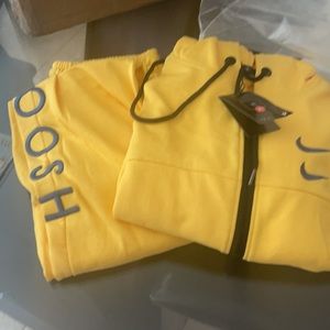 Yellow nike jumpsuit
